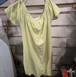 Dudley Stephens Off-Shoulder Dress